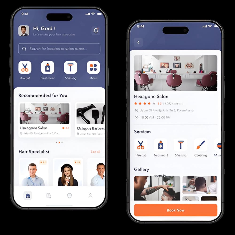 Salon App Development
