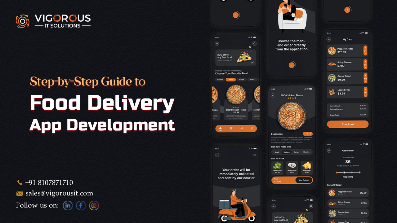 Step-by-Step Guide to Food Delivery App Development