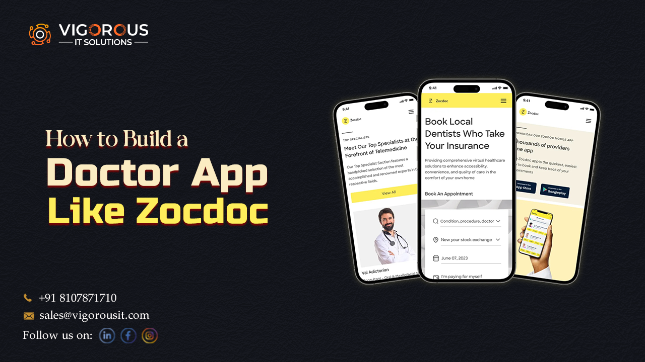 How to Build a Doctor App Like Zocdoc