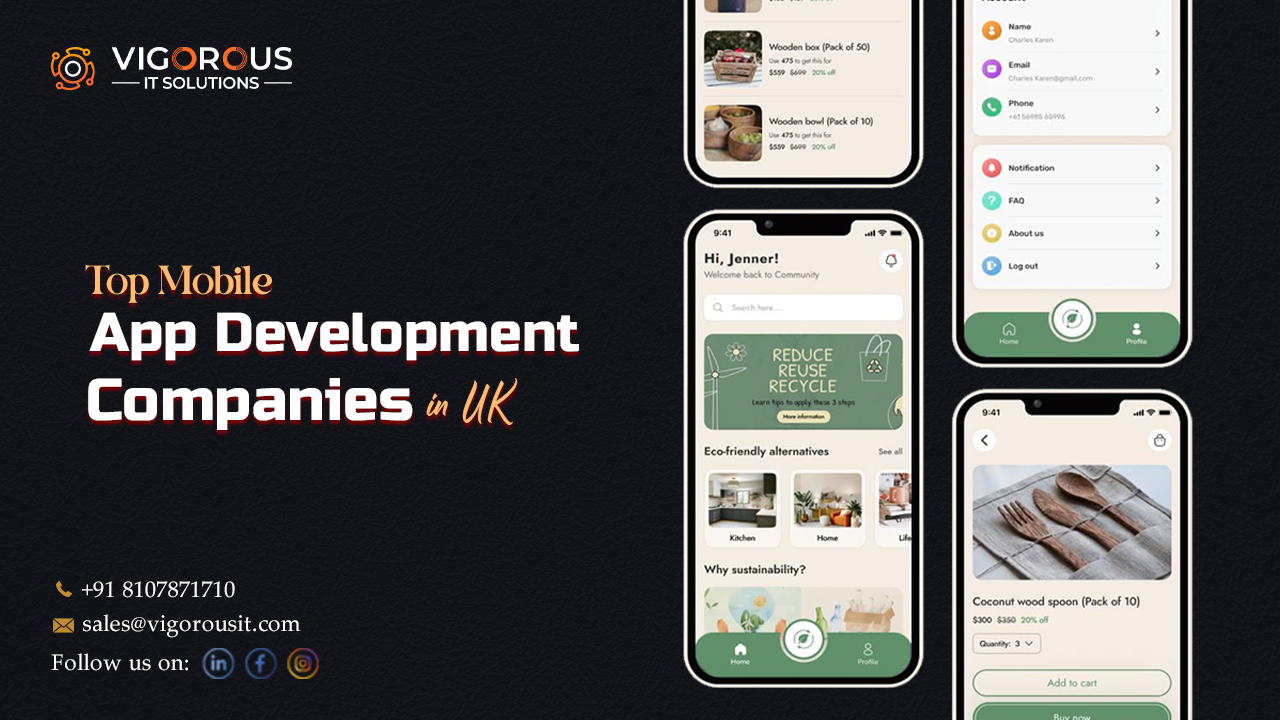 Top Mobile App Development Companies in UK