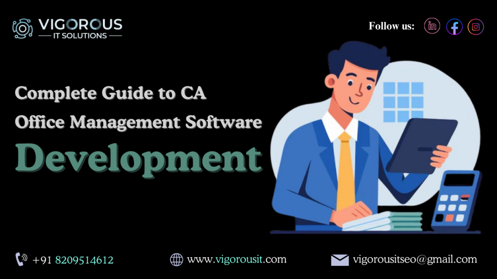 CA Office Management Software Development