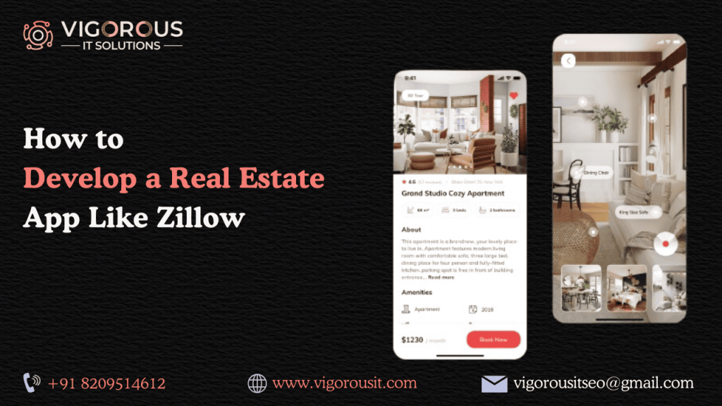 Develop a Real Estate App Like Zillow